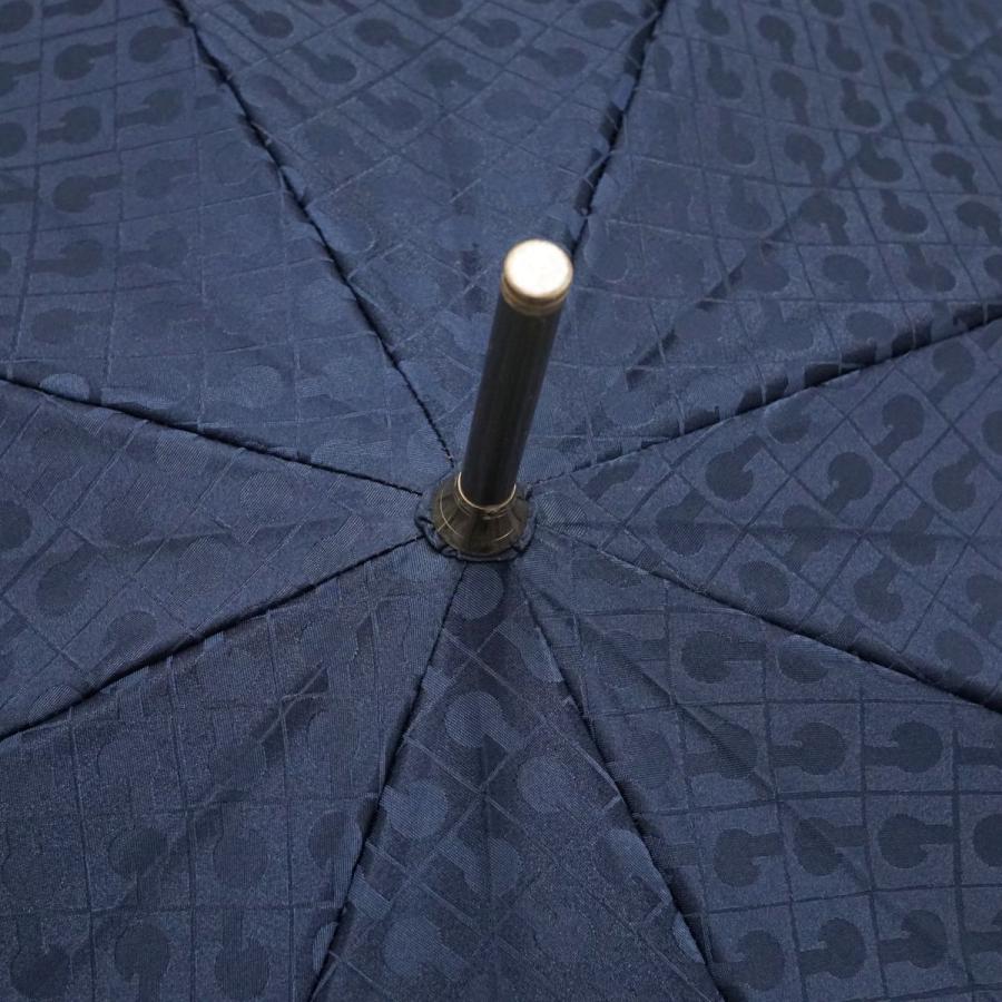 未使用 ゲラルディーニ 傘 モノグラム 総柄 8本骨 雨傘 耐風 日本製 GHERARDINI（ゲラルディーニ） 長傘 雨傘 レディース 60cm 軽量 UV