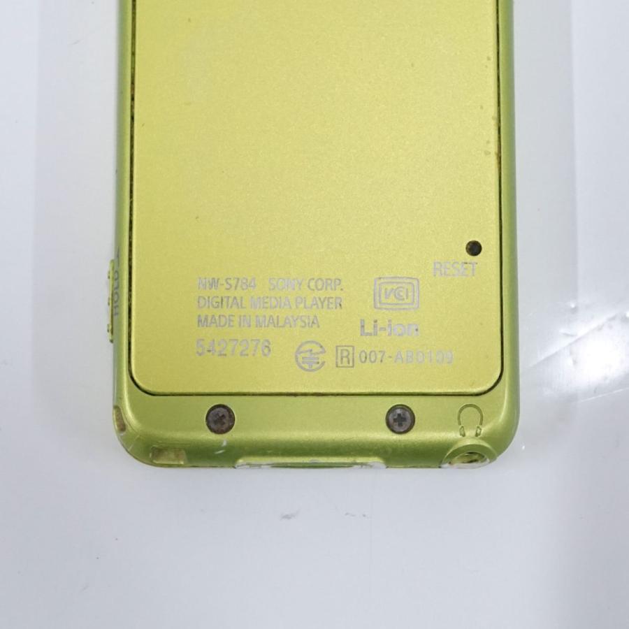 SONY（ソニー） ウォークマン NW-S784 8GB USED美品 本体のみ グリーン