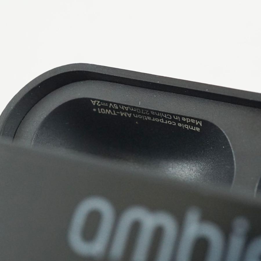 ambie AM-TW01 充電ケースのみ USED美品 ワイヤレスイヤホン ambie AM-TW01 充電ケースのみ USED美品 ワイヤレスイヤホン