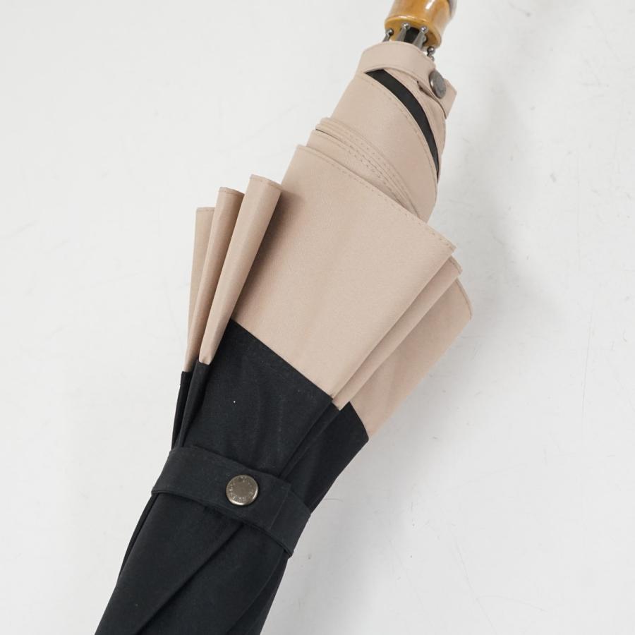 完全遮光日傘 サンバリア100 USED美品 Lサイズ コンビ ブラック ピンク