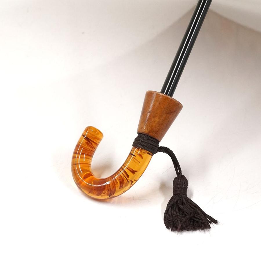 5/6(火)まで【新品・未使用】小宮商店 和花 甲州織　雨晴兼用折畳傘 小宮商店 折りたたみ傘 和花 USED美品 高級傘 ほぐし織 雨晴兼用