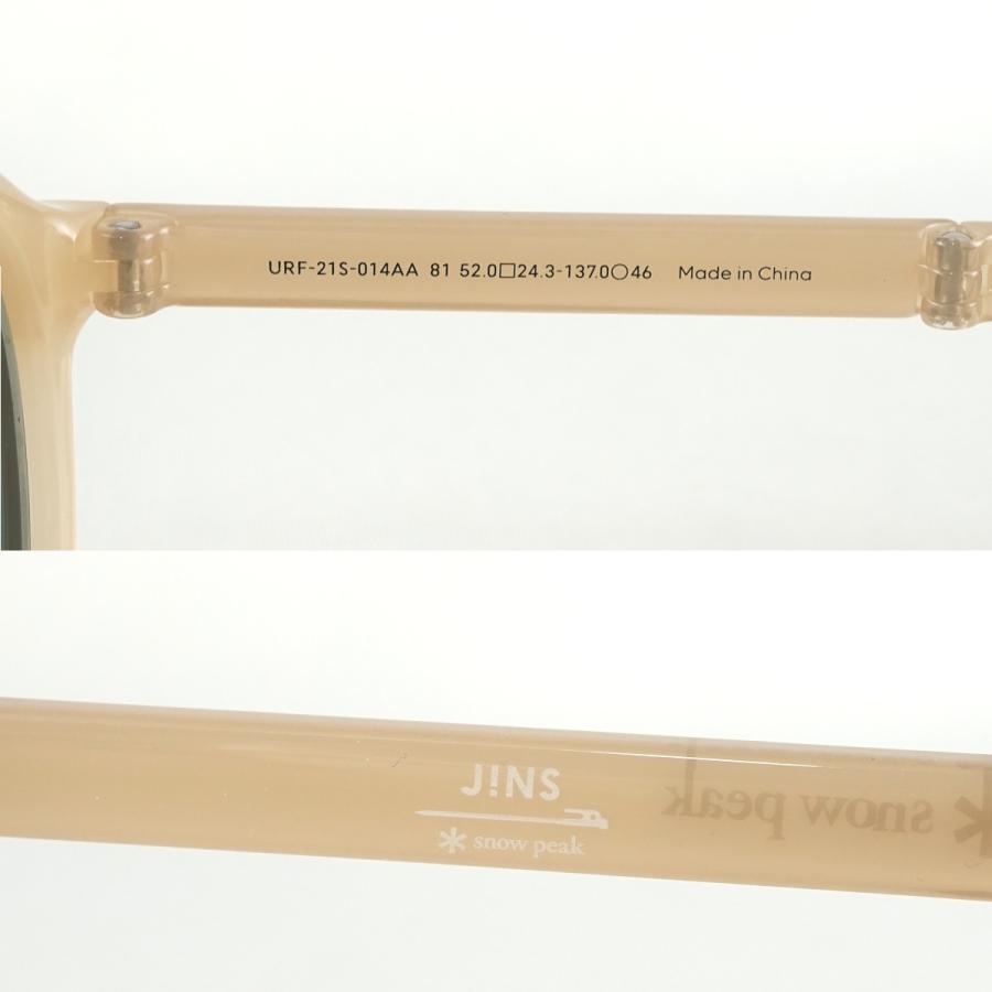 snow peak（スノーピーク） 折りたたみサングラス JINS×Snow Peak