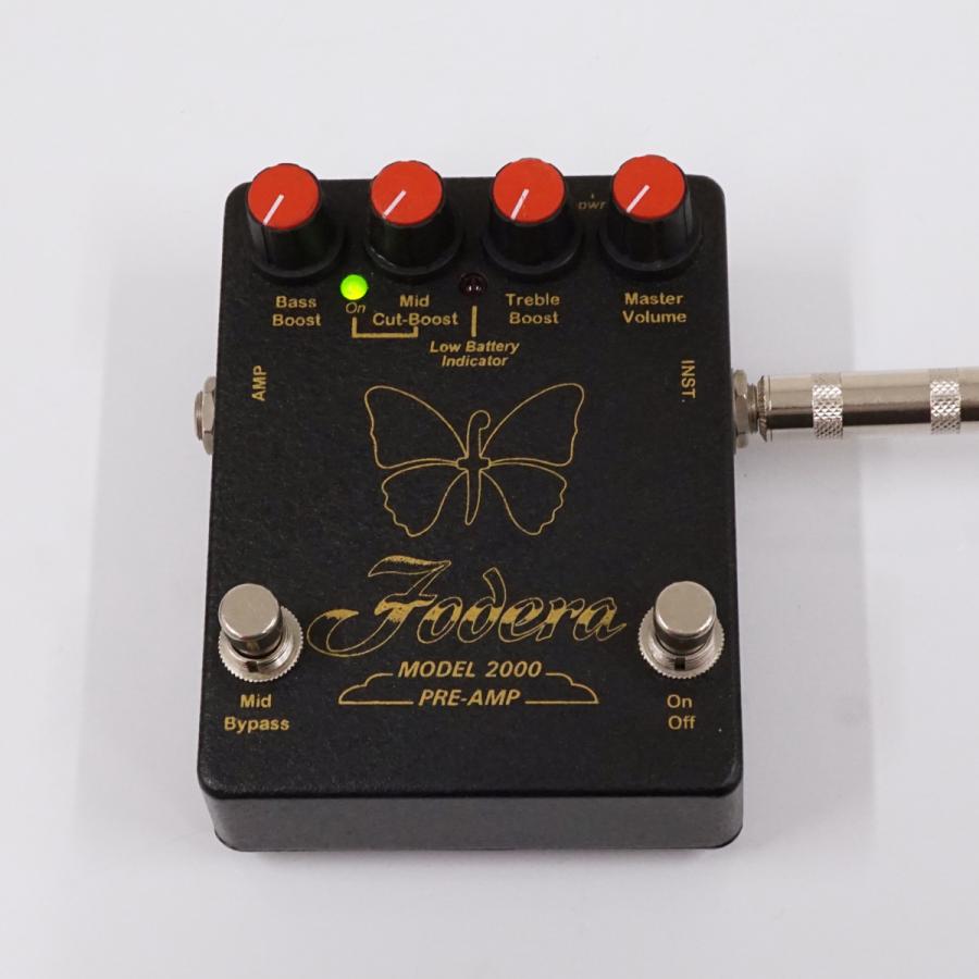 Fodera Model 2000 Pre-Amp USED美品 ビンテージ プリアンプ Fodera Model 2000 Pre-Amp USED美品 ビンテージ プリアンプ