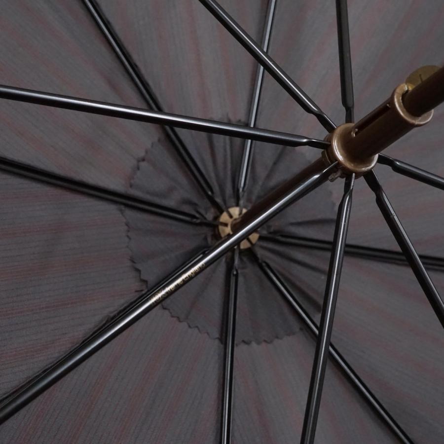 傘 FOX UMBRELLAS フォックス アンブレラズ USED美品 細巻 ストライプ