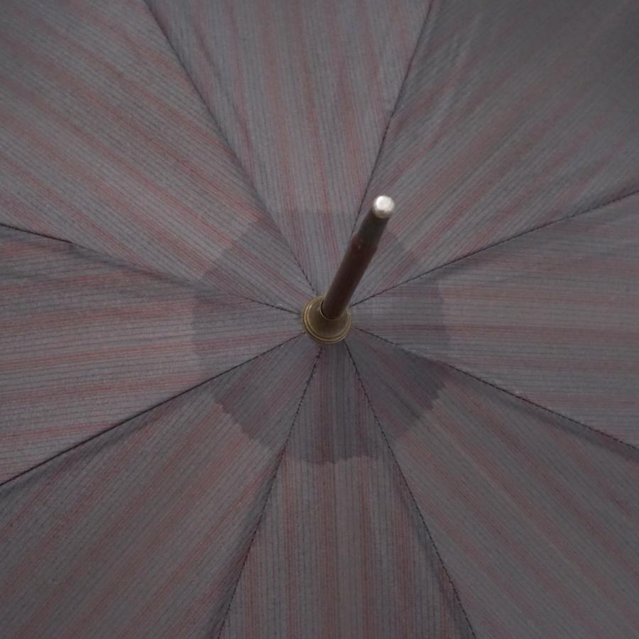 傘 FOX UMBRELLAS フォックス アンブレラズ USED美品 細巻 ストライプ