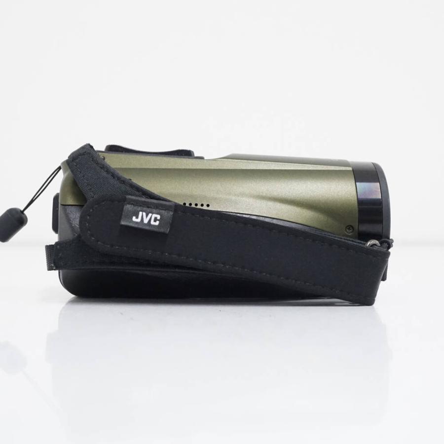 Everio R JVC GZ-R470-G ビデオカメラ USED美品 カーキ フルHD 防水