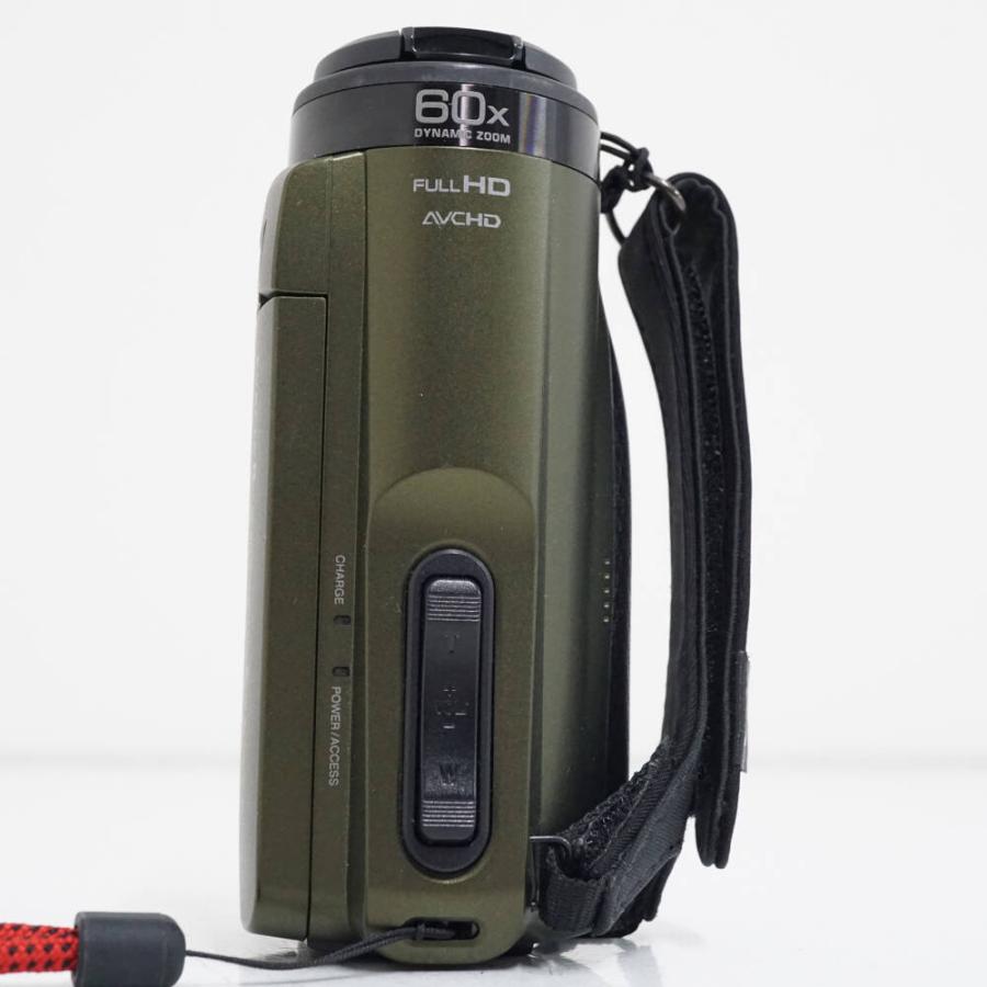 中古】 JVC KENWOOD ビデオカメラ Everio R 防水 防塵 32GB カーキ GZ