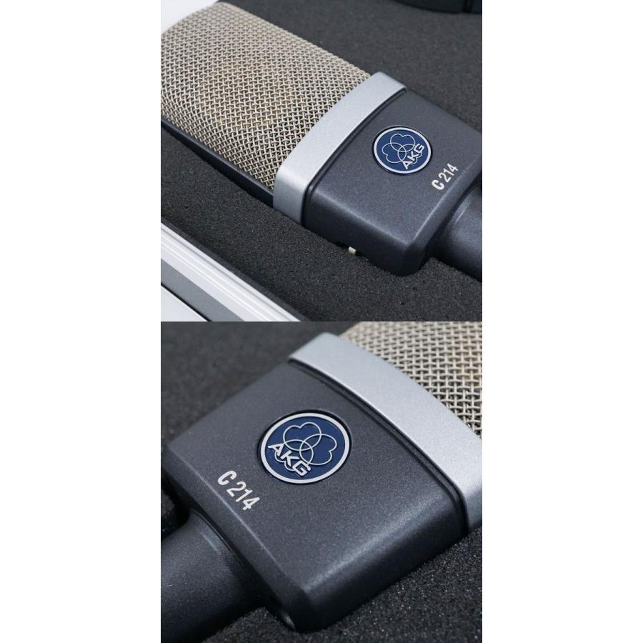AKG アーカーゲー C214 STEREO SET USED美品 コンデンサーマイク
