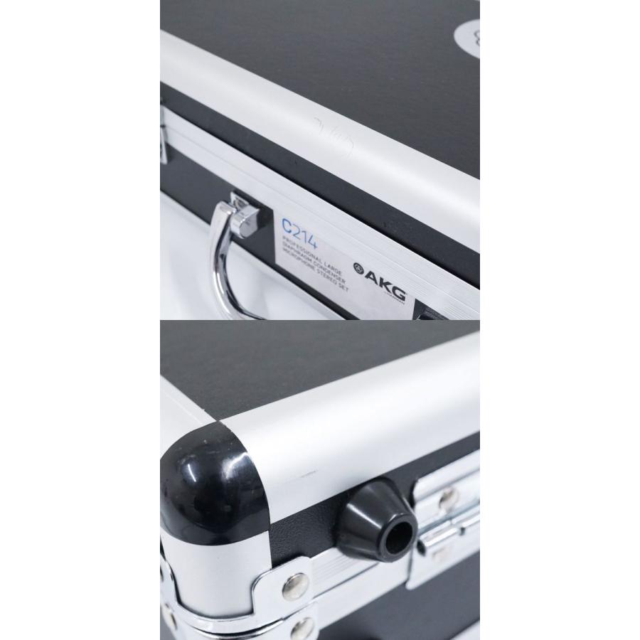 AKG アーカーゲー C214 STEREO SET USED美品 コンデンサーマイク