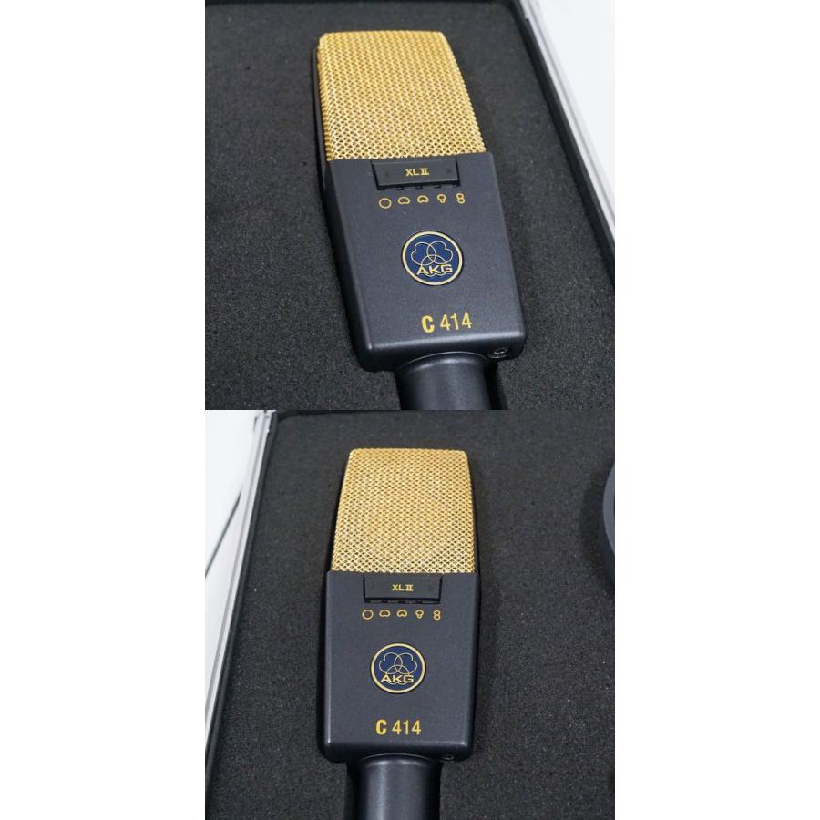AKG アーカーゲー C414 XLII STEREO SET USED美品 コンデンサーマイク