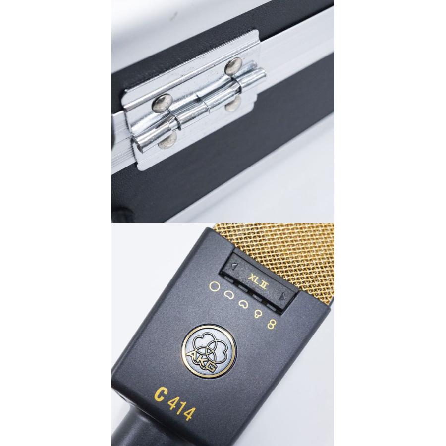 AKG C414 XLII コンデンサーマイク ステレオペアセット ※訳アリ AKG アーカーゲー C414 XLII STEREO SET USED美品 コンデンサーマイク