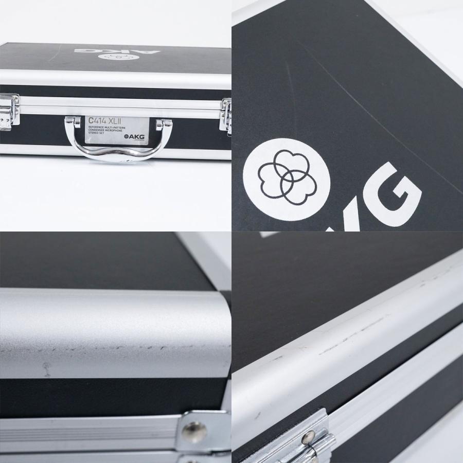AKG アーカーゲー C414 XLII STEREO SET USED美品 コンデンサーマイク