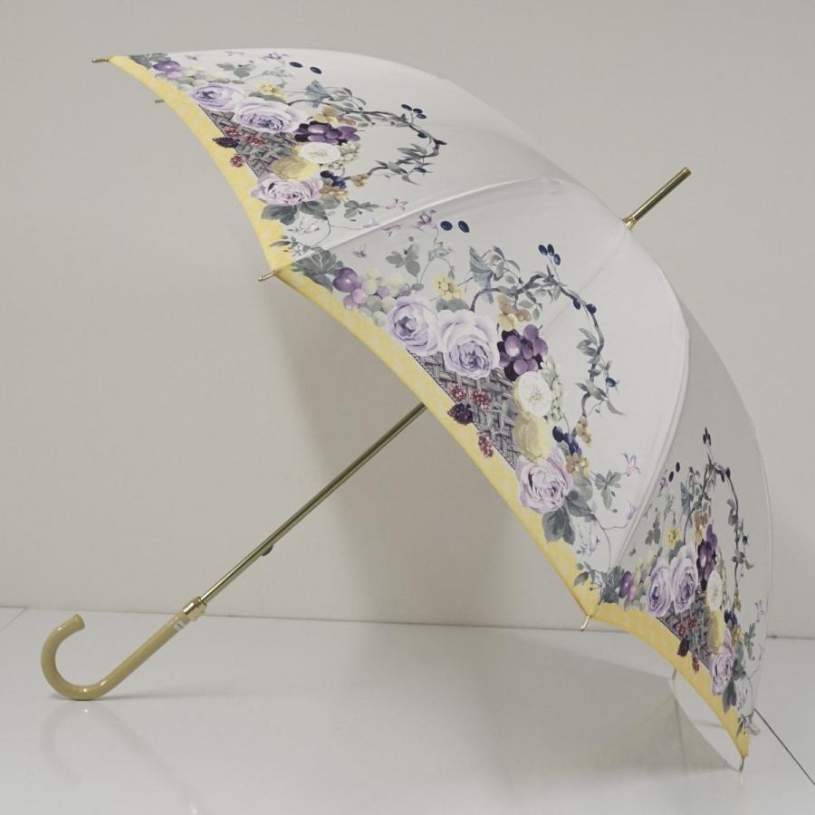 傘 GHERARDINI ゲラルディーニ USED品 モノグラム イエロー フラワー