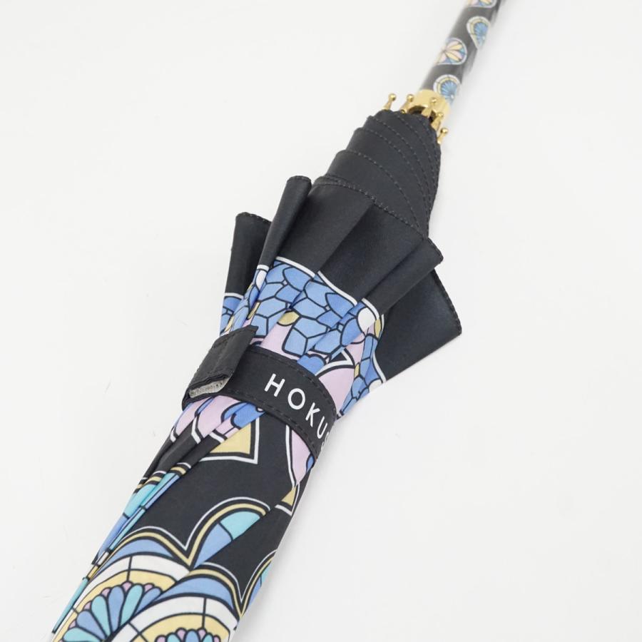 傘 HOKUSAI GRAPHIC 北斎グラフィック USED品 丸屋根深張傘 大聖堂 黒