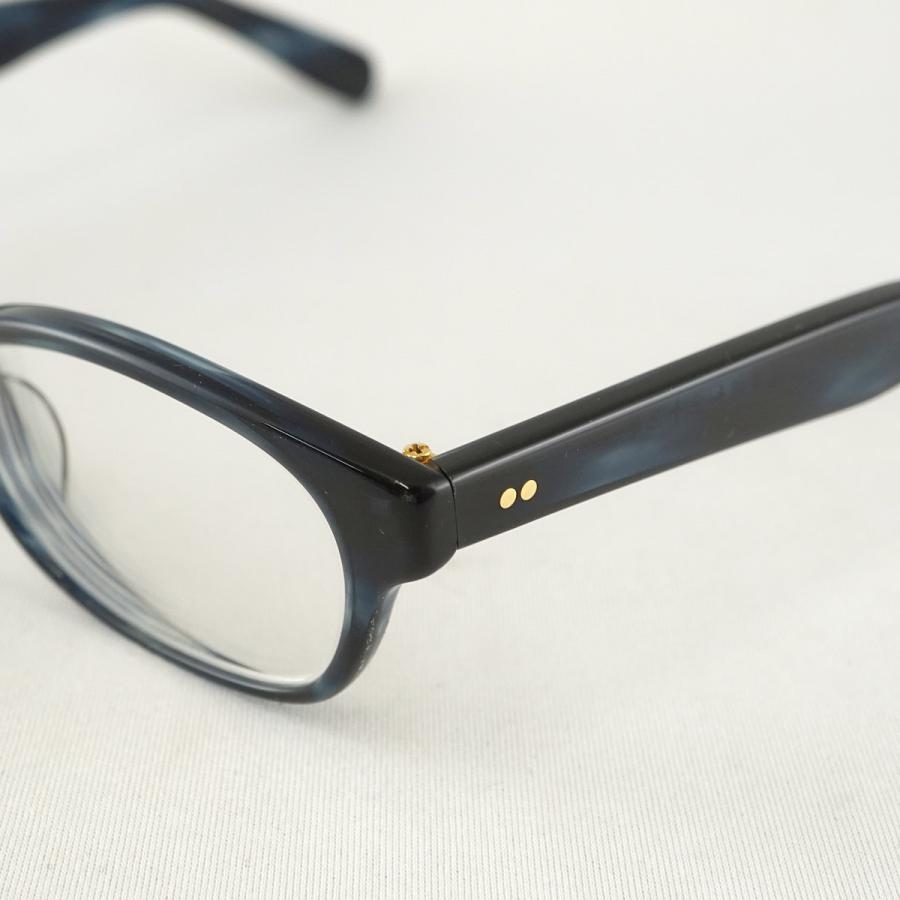 金子眼鏡店 眼鏡 金子眼鏡 CELLULOID KC-04 USED品 ネイビー