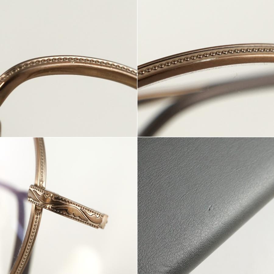 JINS（ジンズ） 眼鏡 JINS Modern Rim Metal USED美品 UMF-22A-209AL