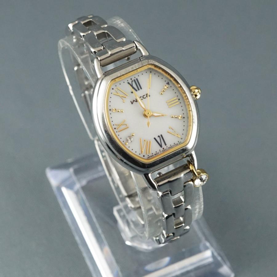 ◆限定◆美品 CITIZEN wicca ウィッカ ソーラー腕時計( クロスシー ウオッチブランド『wicca』からきらめく夏の海辺をイメージした