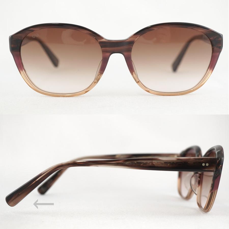 サングラス EYEVAN Hans CSS USED美品 ブラウン アイヴァン 日本製 ユニセックス アイウェア 中古 X6867 EYEVAN（アイヴァン） サングラス EYEVAN Hans CSS USED美品 ブラウン