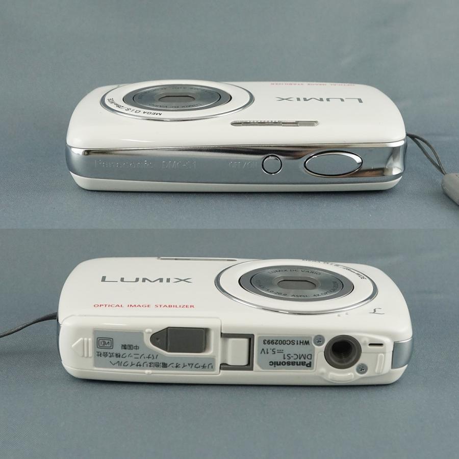 Panasonic LUMIX DMC-S1 デジタルカメラ USED美品 本体＋バッテリー 