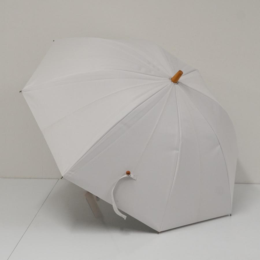 サンバリア100 完全遮光日傘 USED美品 Sサイズ 無地 ホワイト UV