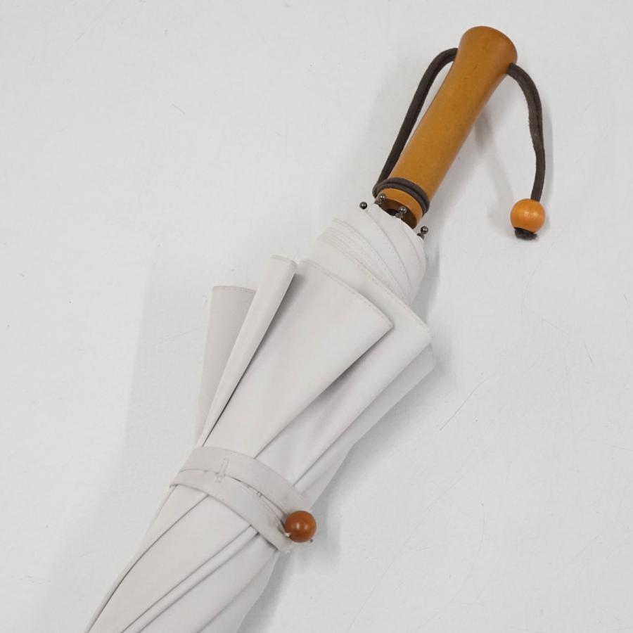 サンバリア100 完全遮光日傘 USED美品 Sサイズ 無地 ホワイト UV
