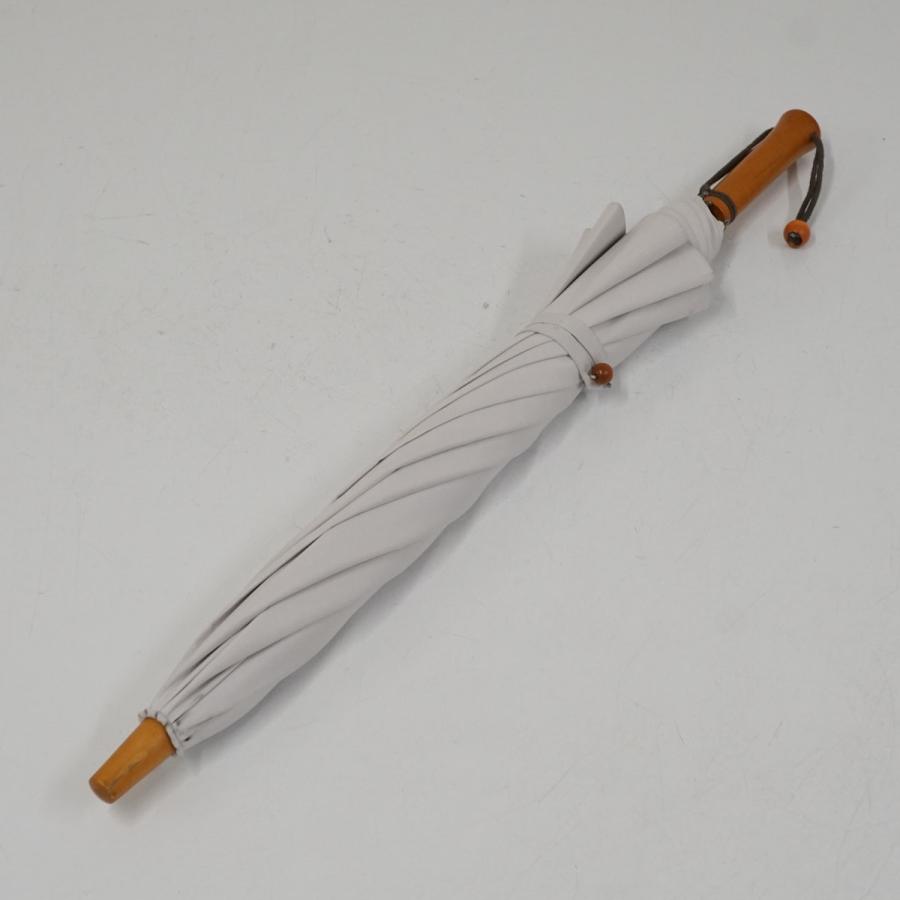 サンバリア100 完全遮光日傘 USED美品 Sサイズ 無地 ホワイト UV