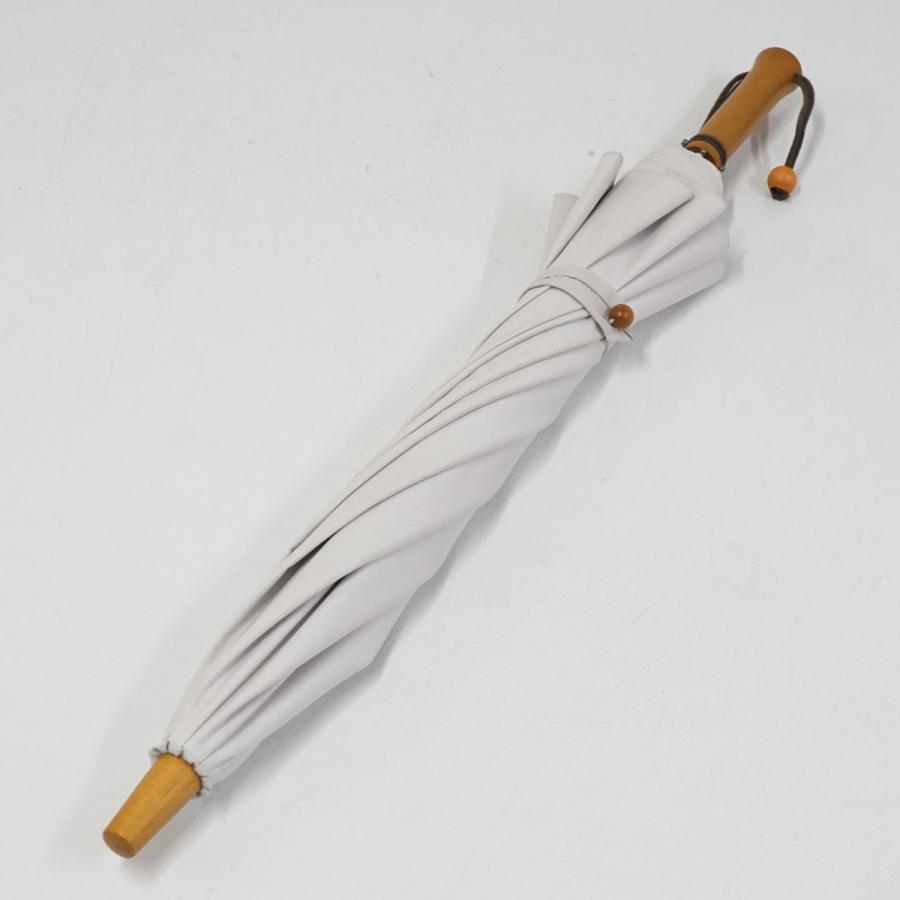 サンバリア100 完全遮光日傘 USED美品 Sサイズ 無地 ホワイト UV