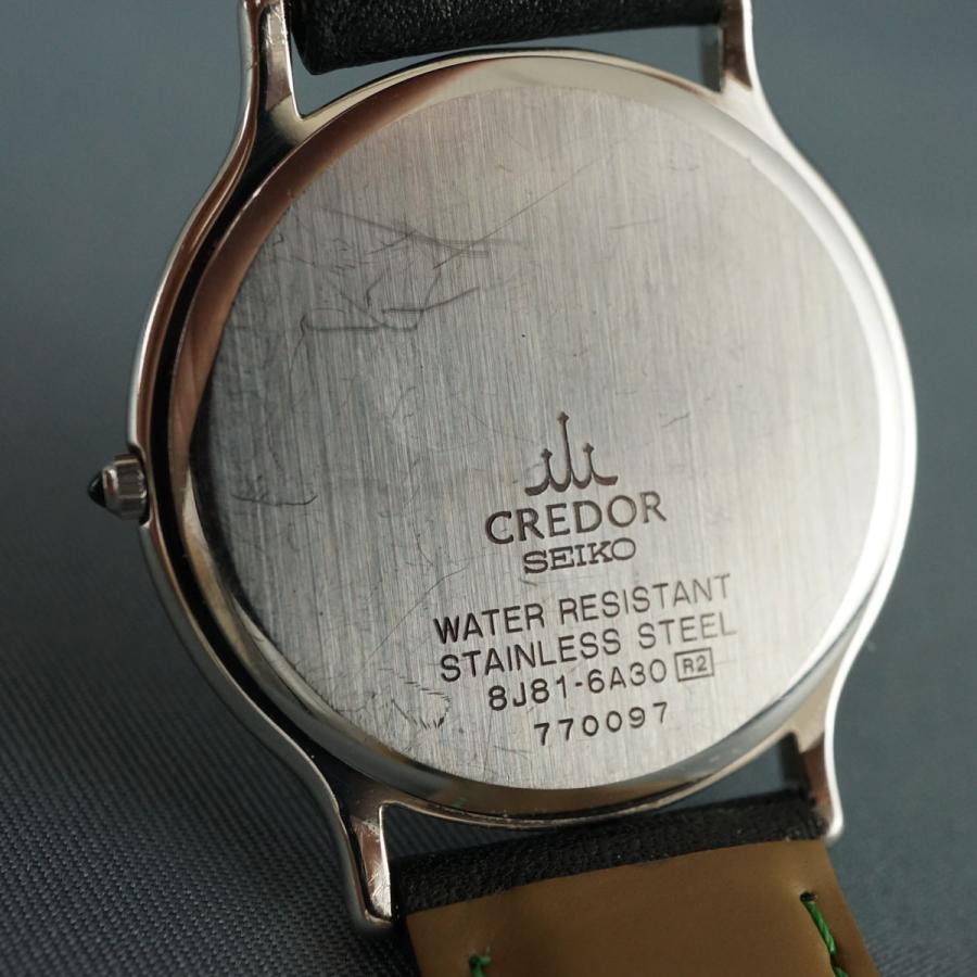 SEIKO セイコー CREDOR クレドール USED美品 8J81-6A30 腕時計