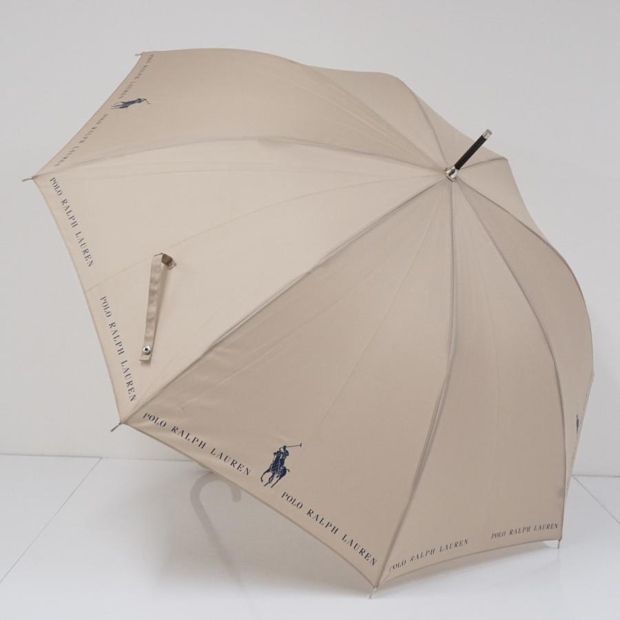 傘 Polo Ralph Lauren ポロラルフローレン USED美品 ベージュ