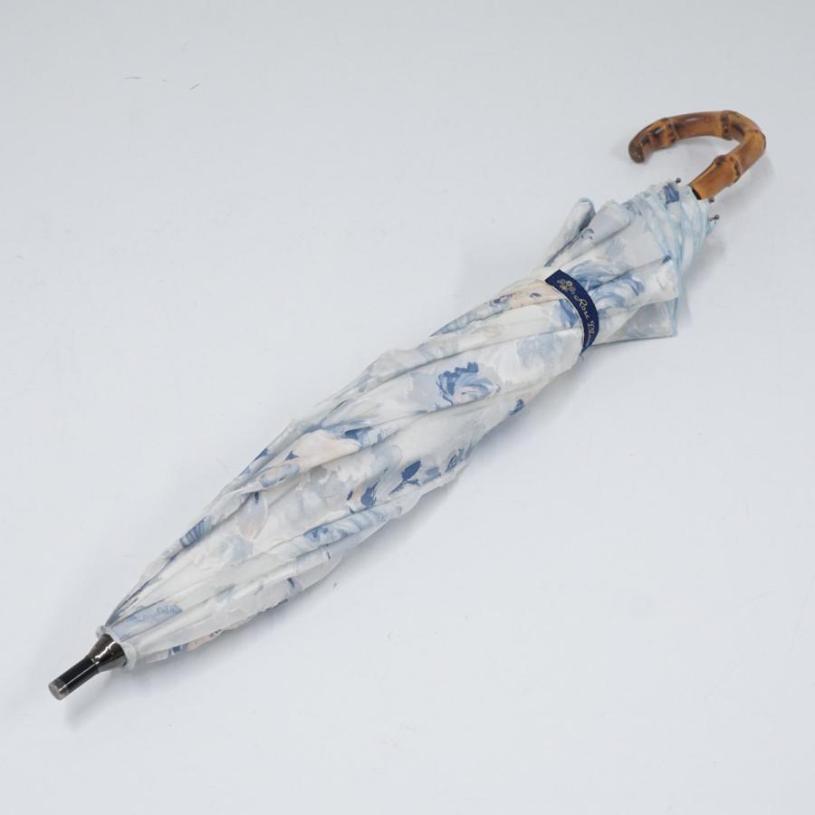 日傘 芦屋ロサブラン完全遮光日傘 USED美品 ショートサイズ フラワー  