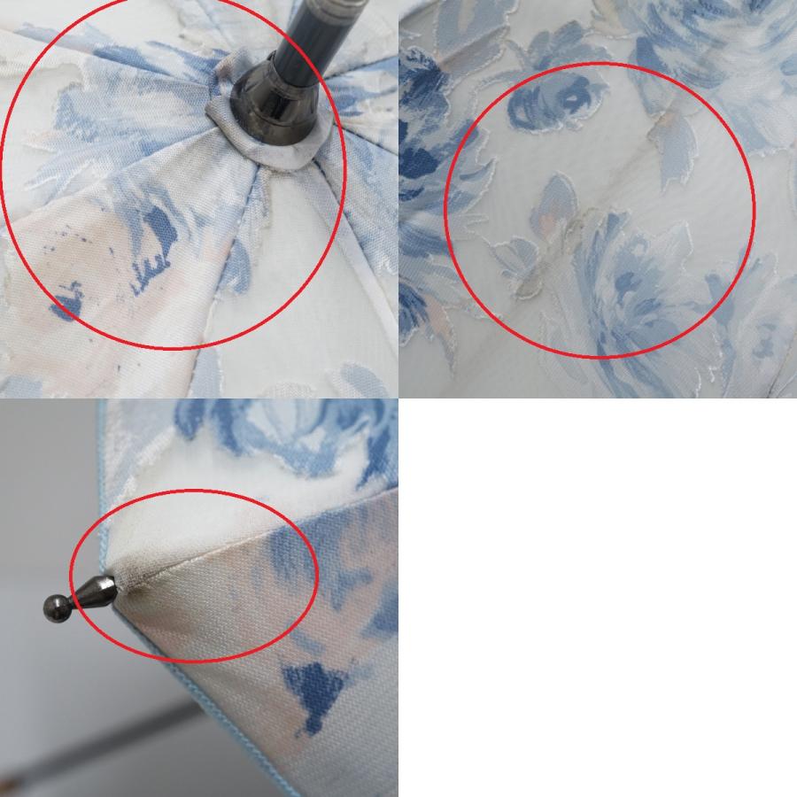 日傘 芦屋ロサブラン完全遮光日傘 USED美品 ショートサイズ フラワー  