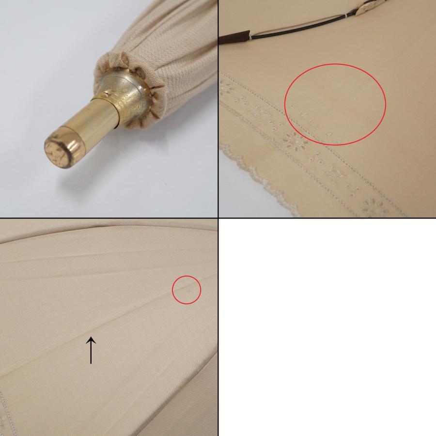 CELINE（セリーヌ） 日傘 USED美品 レディース 長傘 マカダム 刺繍