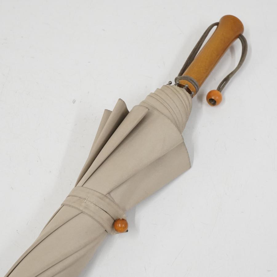 サンバリア100 完全遮光日傘 USED品 Sサイズ 無地 ベージュ UV
