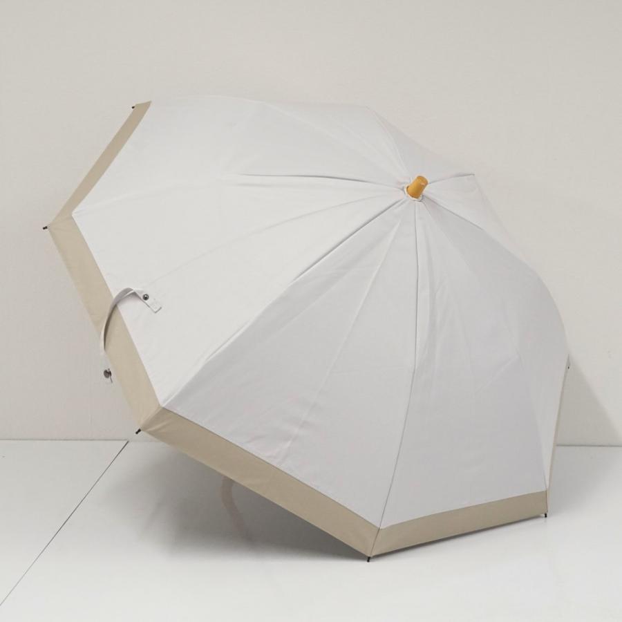 サンバリア100 完全遮光折日傘 USED美品 2段折 コンビ ホワイト