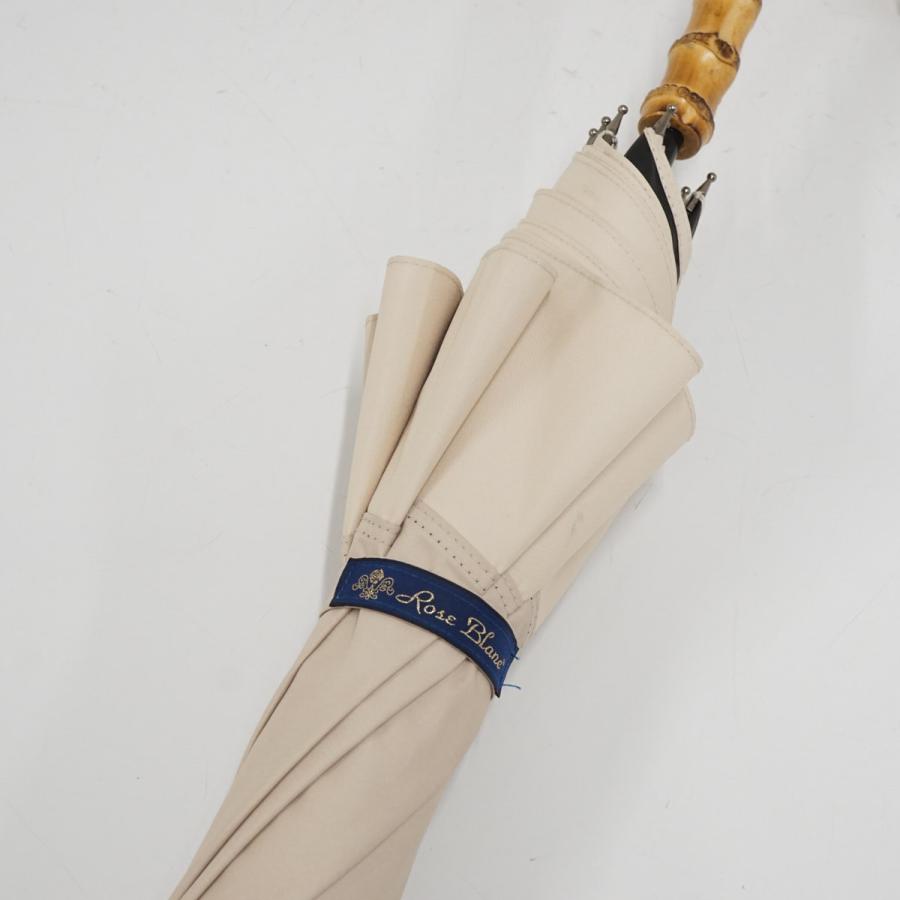 日傘 芦屋ロサブラン 完全遮光日傘 USED美品 ラージサイズ 60cm