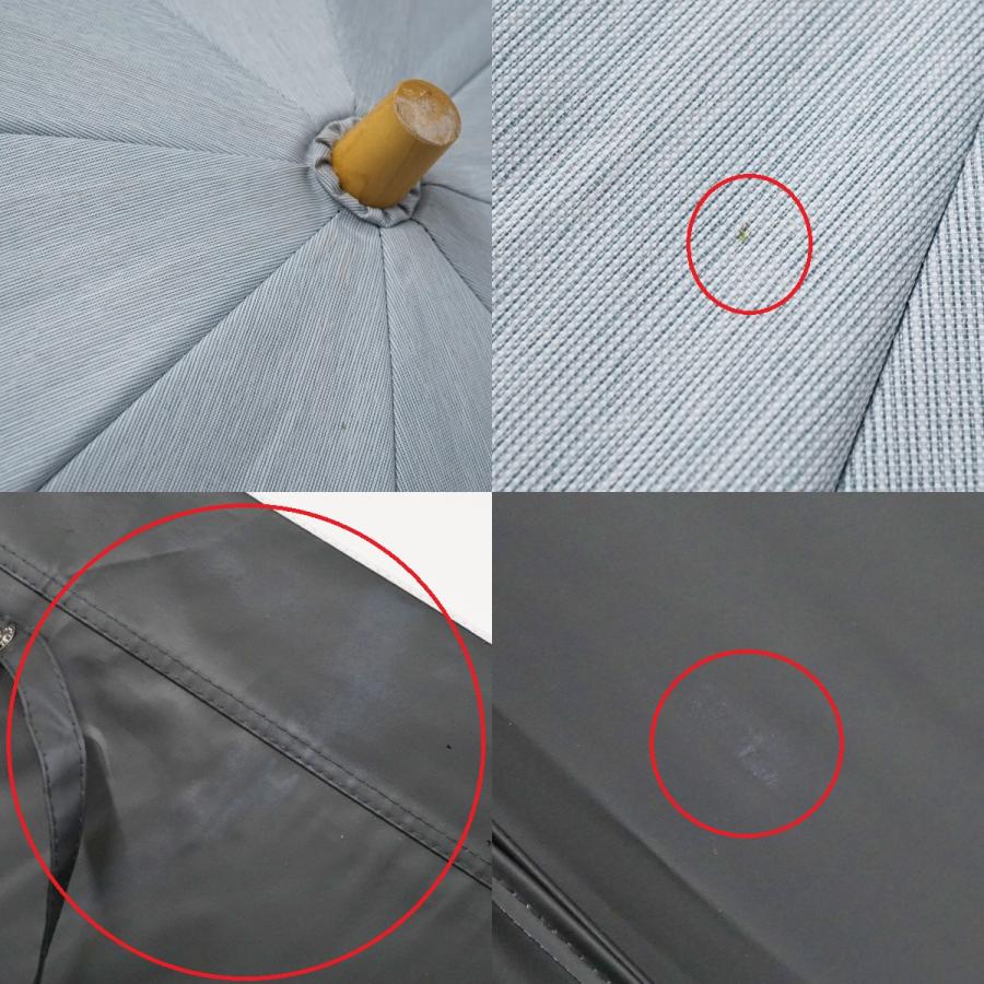 サンバリア100・折たたみ晴雨兼用UV傘 中古品 折りたたみ日傘 サンバリア100 完全遮光折日傘 USED美品 2段