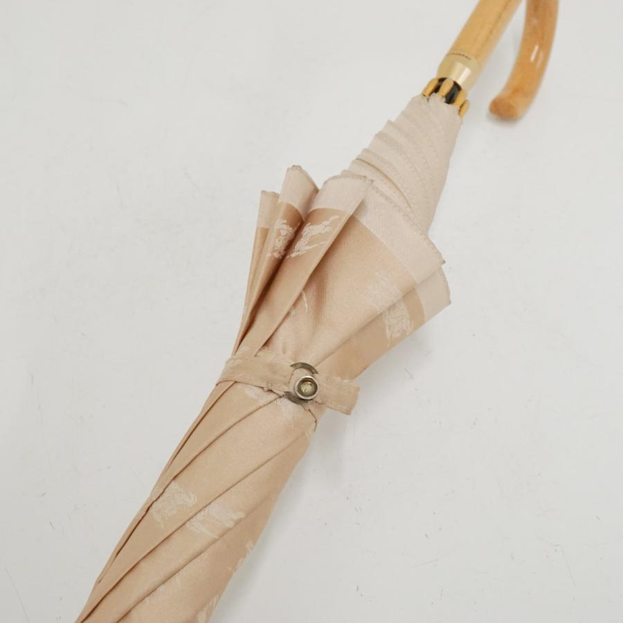 BURBERRY（バーバリー） 日傘 USED品 ホースマーク ロゴ UV 木製手元