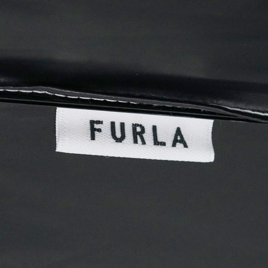 【未使用品】フルラ ロゴ 総柄 晴雨兼用 長傘 日傘 ネイビー×ホワイト FURLA（フルラ） 傘 晴雨兼用日傘 長傘 カラーブロックロゴ レディース