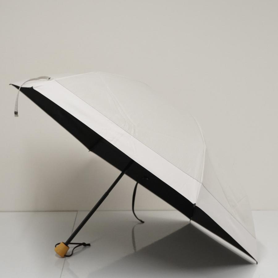サンバリア100 完全遮光折日傘 USED美品 3段折 コンビmoku グレー