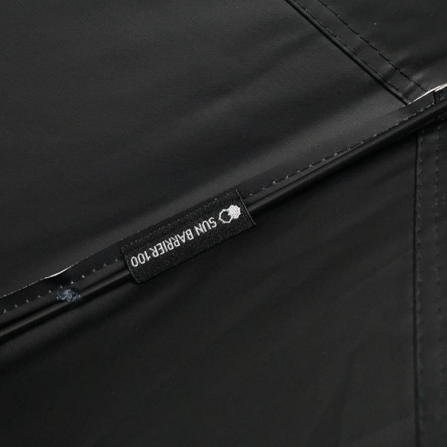 サンバリア100 完全遮光折日傘 USED美品 3段折 コンビmoku グレー