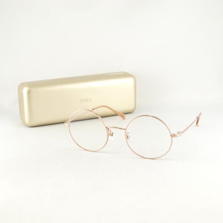 JINS（ジンズ） 眼鏡 JINS Modern Rim Metal USED美品 UMF-22A-209AN