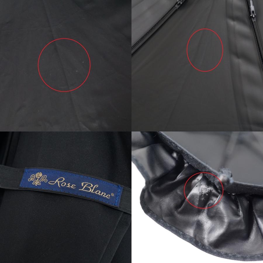 ロサブラン 芦屋ロサブラン 完全遮光 折りたたみ日傘 USED美品 2