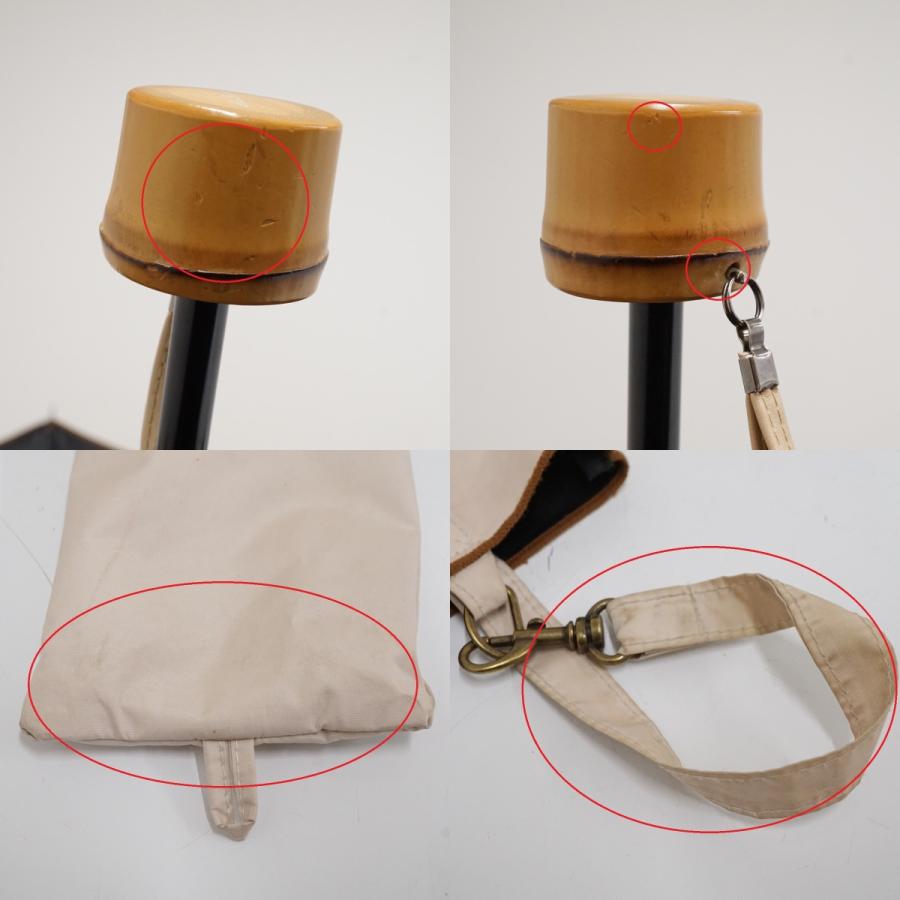 ロサブラン 完全遮光折日傘 芦屋ロサブラン USED美品 3段折 プレーン