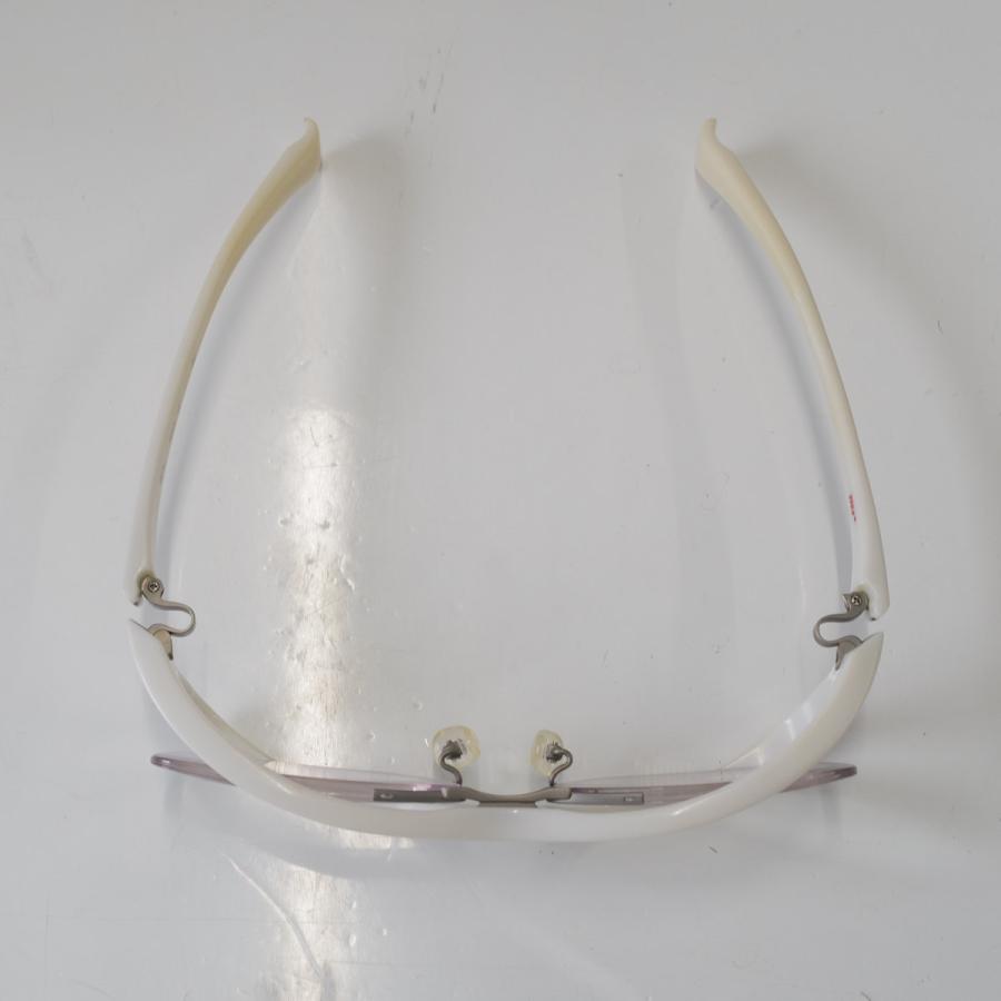 999.9（フォーナインズ） NP-50 眼鏡 USED品 457 パールホワイト 白