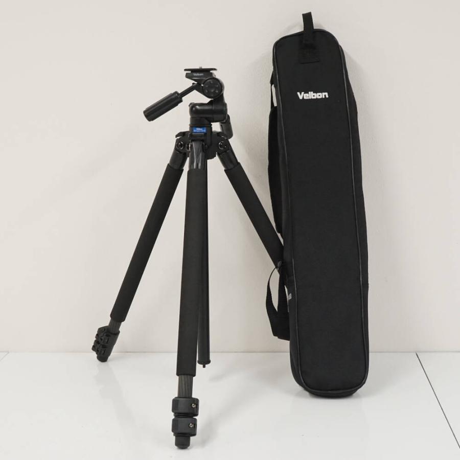 カルマーニュE シリーズ Velbon Carmagne E5300 II カーボン三脚 USED 