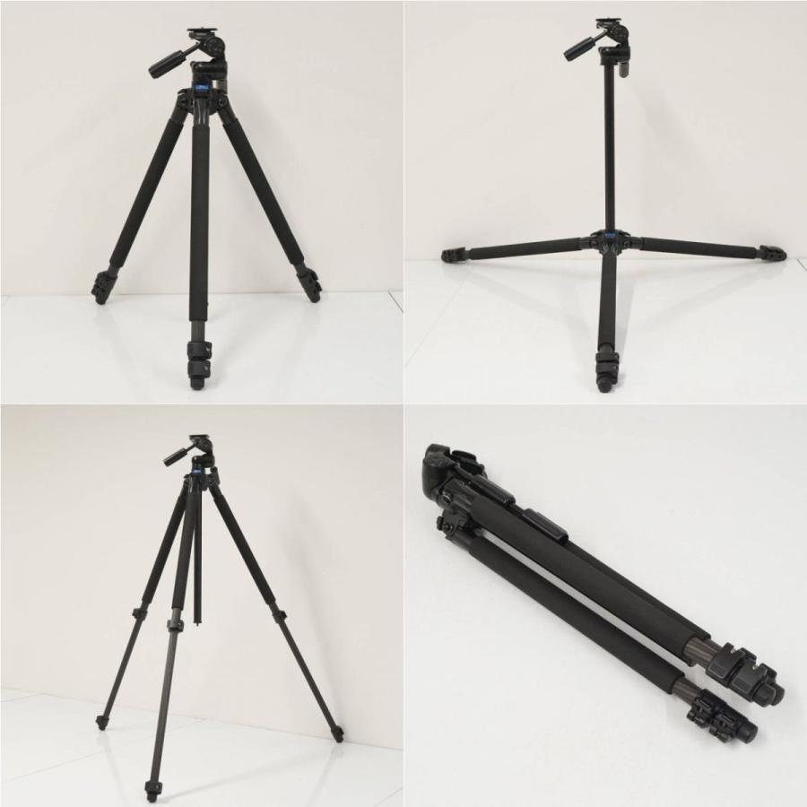 カルマーニュE シリーズ Velbon Carmagne E5300 II カーボン三脚 USED