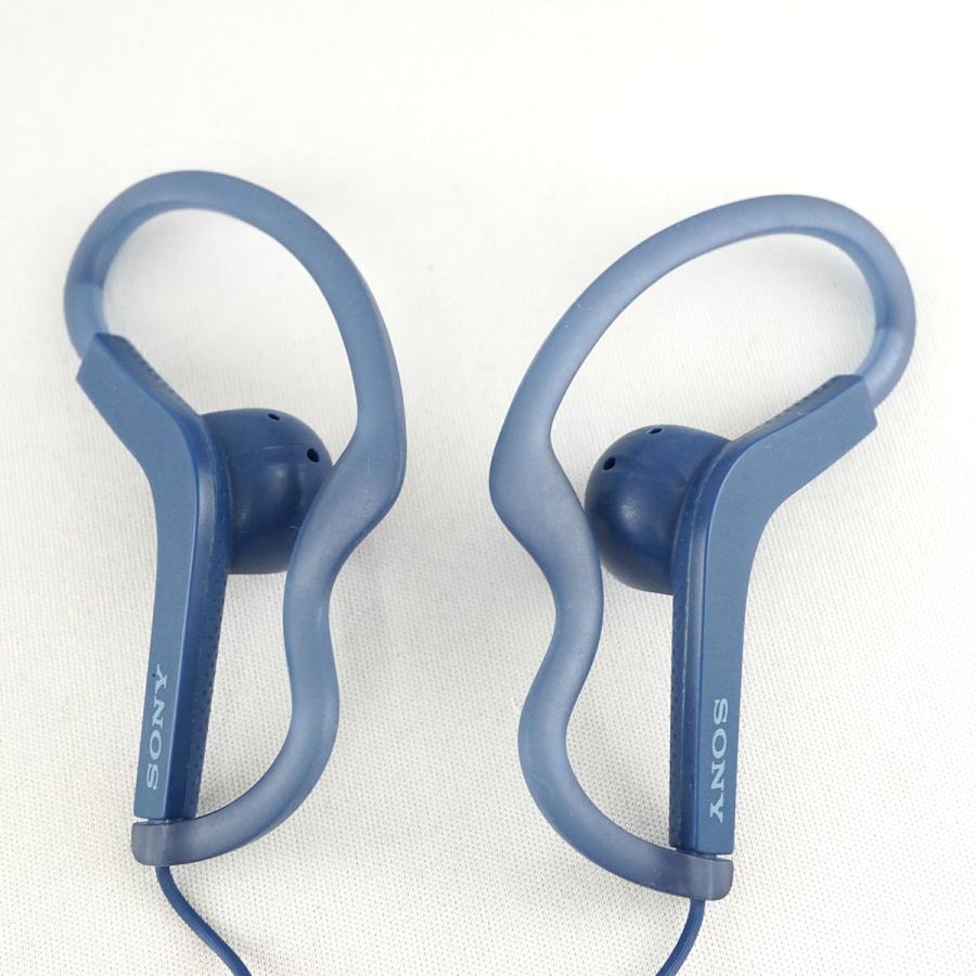 ソニー SONY ステレオイヤーレシーバー MDR-AS210 ブルー 新品 SONY（ソニー） SONY MDR-AS210 有線イヤホン USED美品 オープンエア