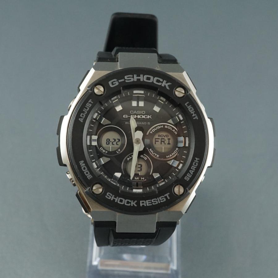 G-STEEL G-SHOCK GST-W300G 腕時計 USED美品 マルチバンド6