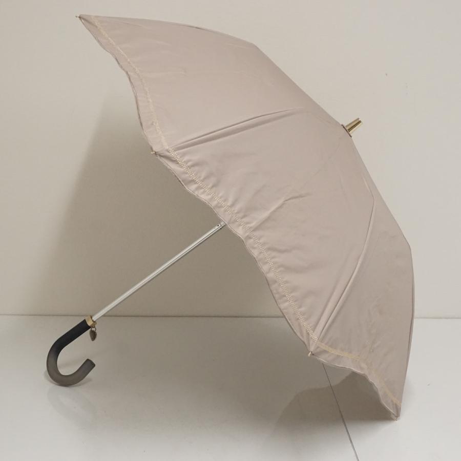 FURLA（フルラ） 折りたたみ日傘 USED美品 一級遮光 晴雨兼用 ロゴ刺繍