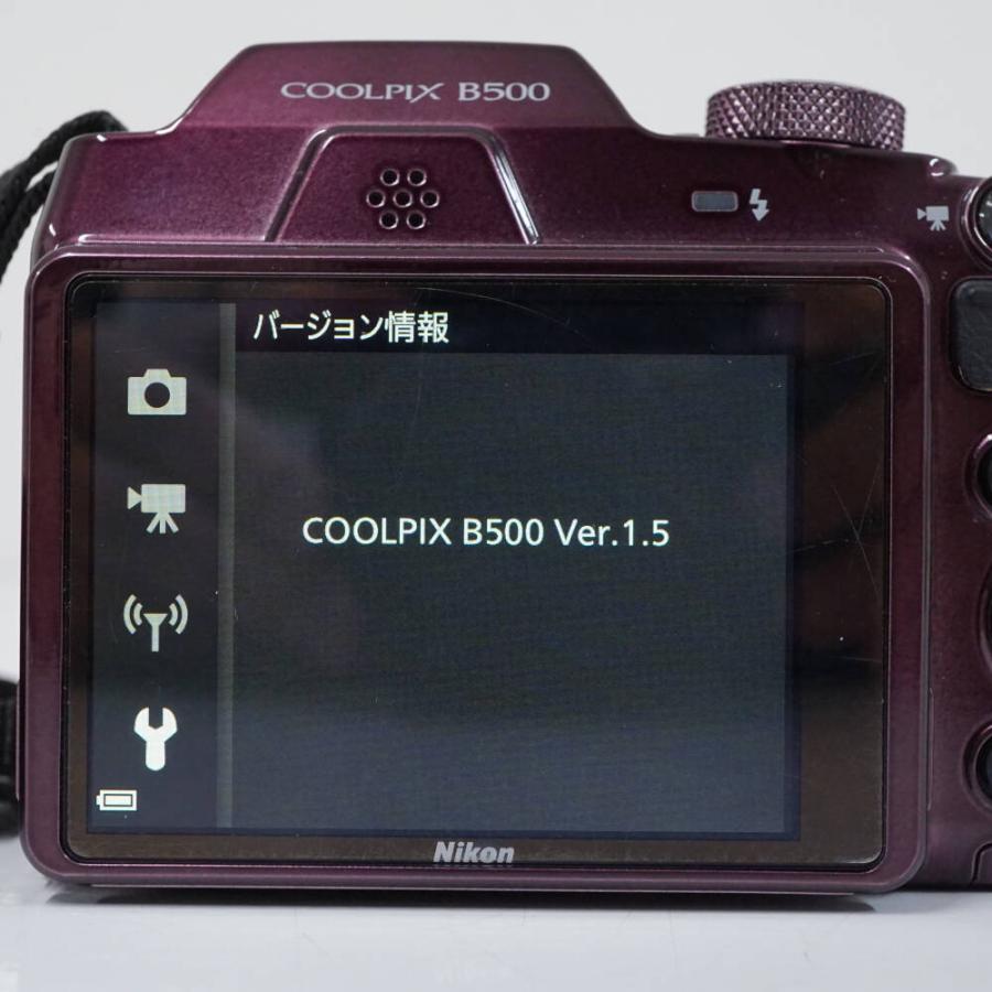 COOLPIX Nikon B500 USED品 デジタルカメラ 本体のみ 乾電池仕様 超